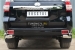 Toyota LC Prado 150 2014- Защита заднего бампера уголки d76(секции) d42 (секции) LCPZ-001721